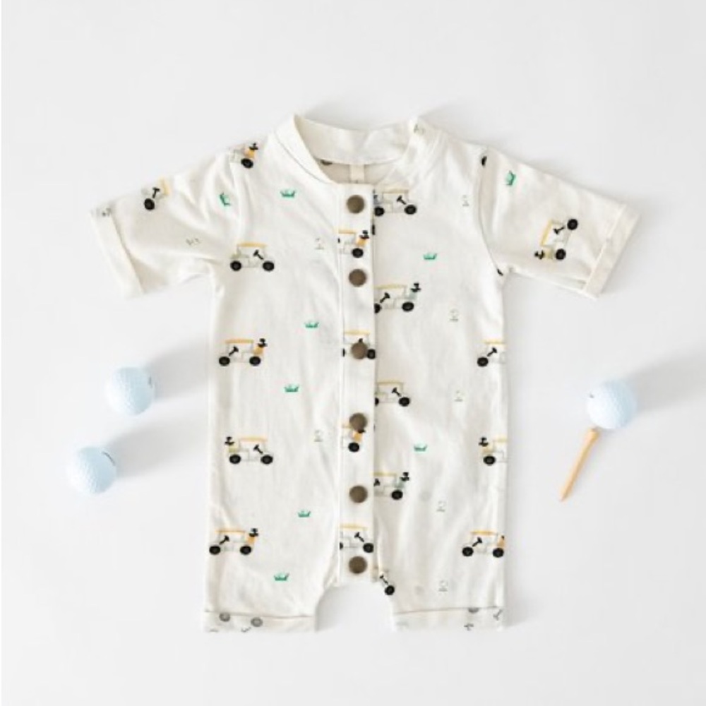 Golf print baby romper (18-24 months)